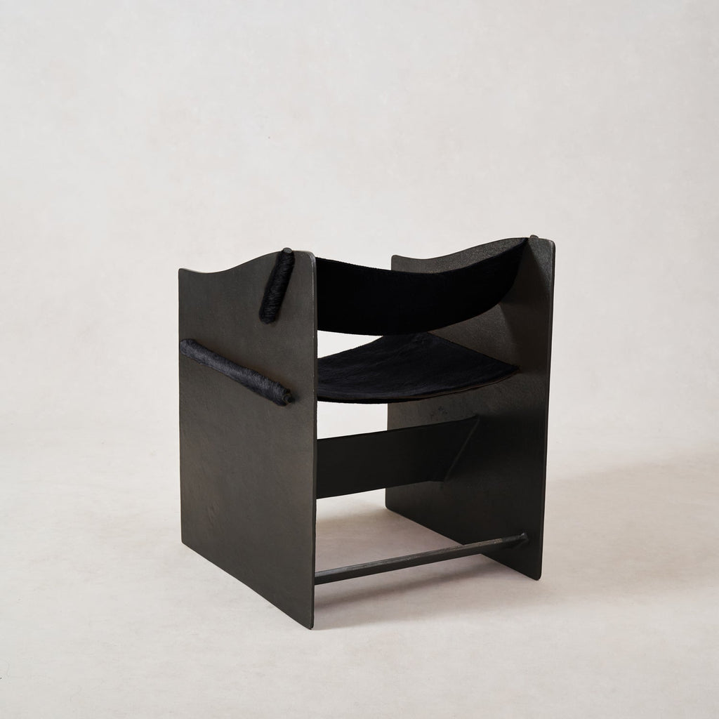 Ingresso Accent Chair - Modern Aluminum Frame with Italian Flair
