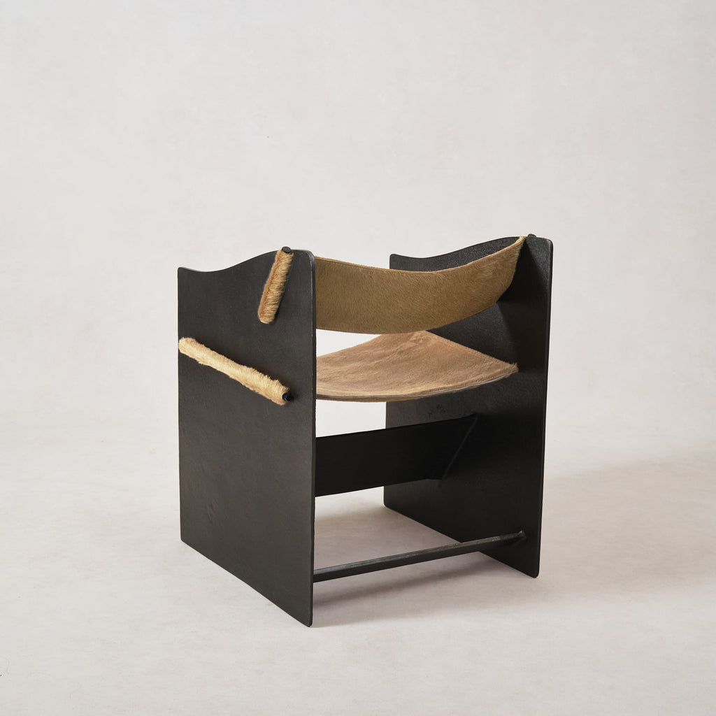 Ingresso Accent Chair - Modern Aluminum Frame with Italian Flair