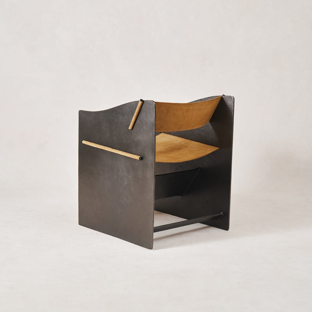 Ingresso Accent Chair - Modern Aluminum Frame with Italian Flair