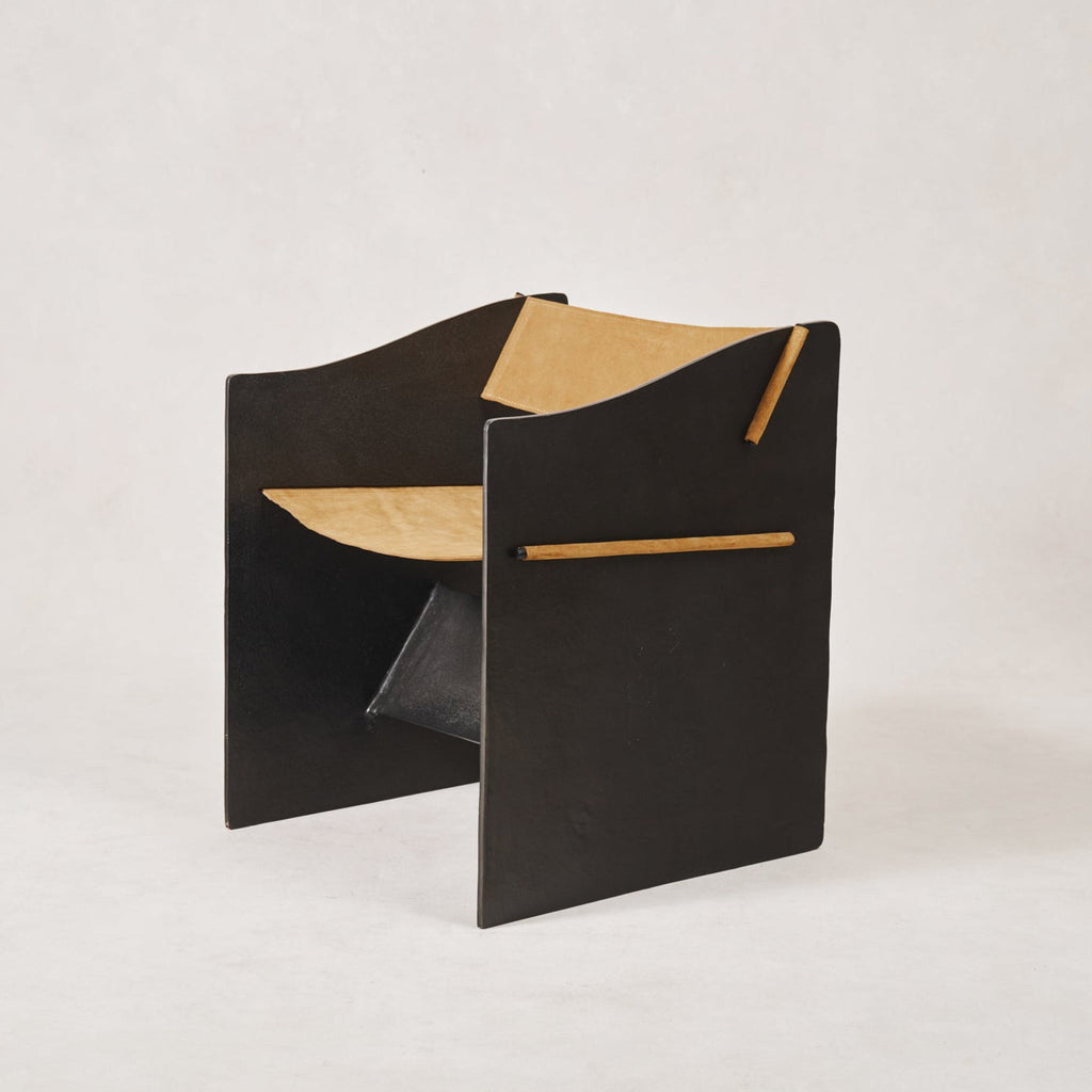 Ingresso Accent Chair - Modern Aluminum Frame with Italian Flair