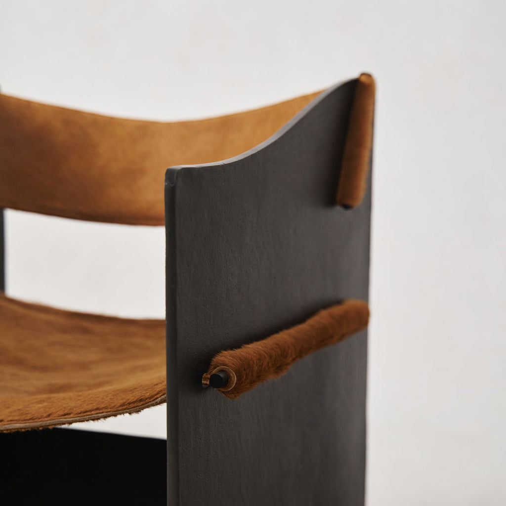 Ingresso Accent Chair - Modern Aluminum Frame with Italian Flair