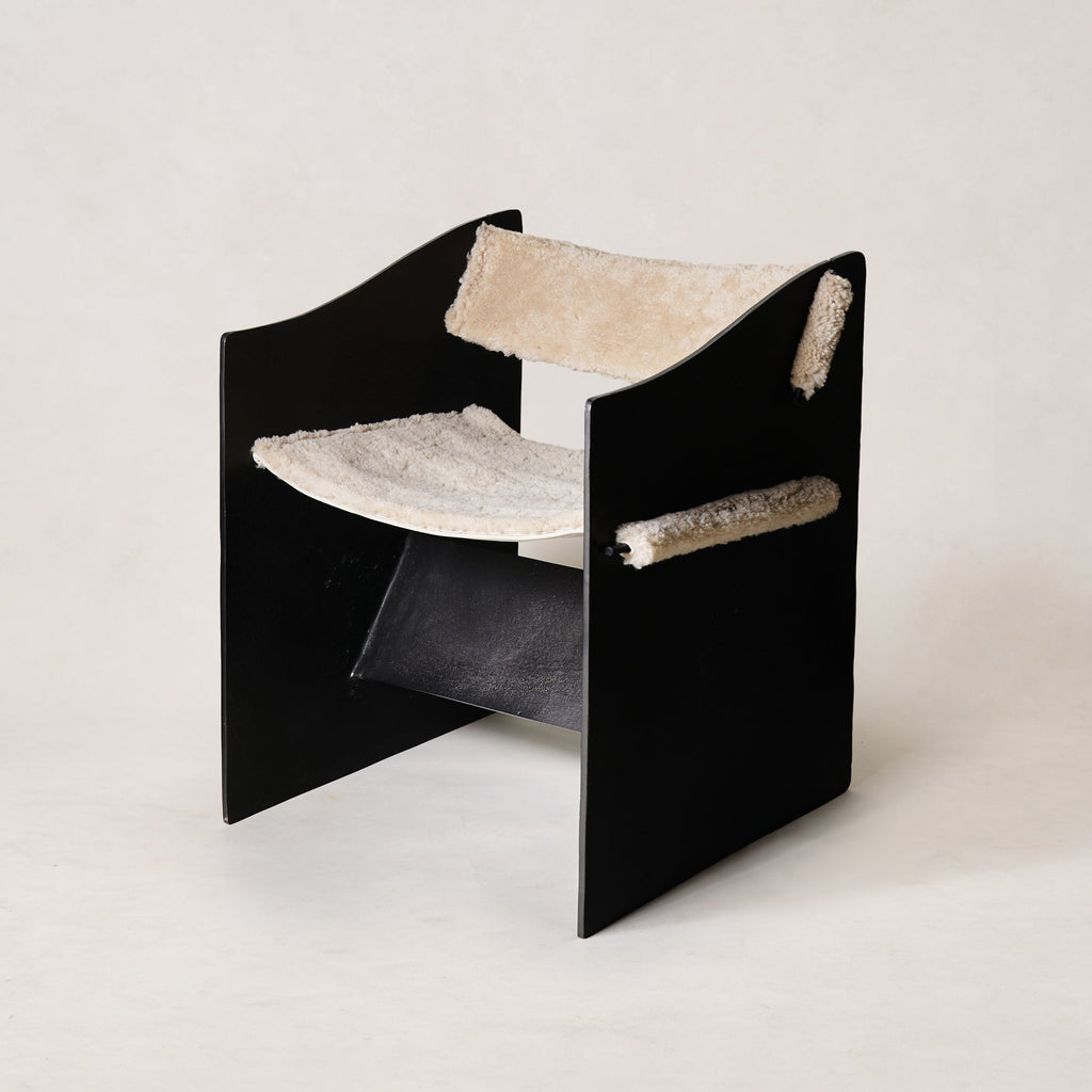 Ingresso Accent Chair - Modern Aluminum Frame with Italian Flair