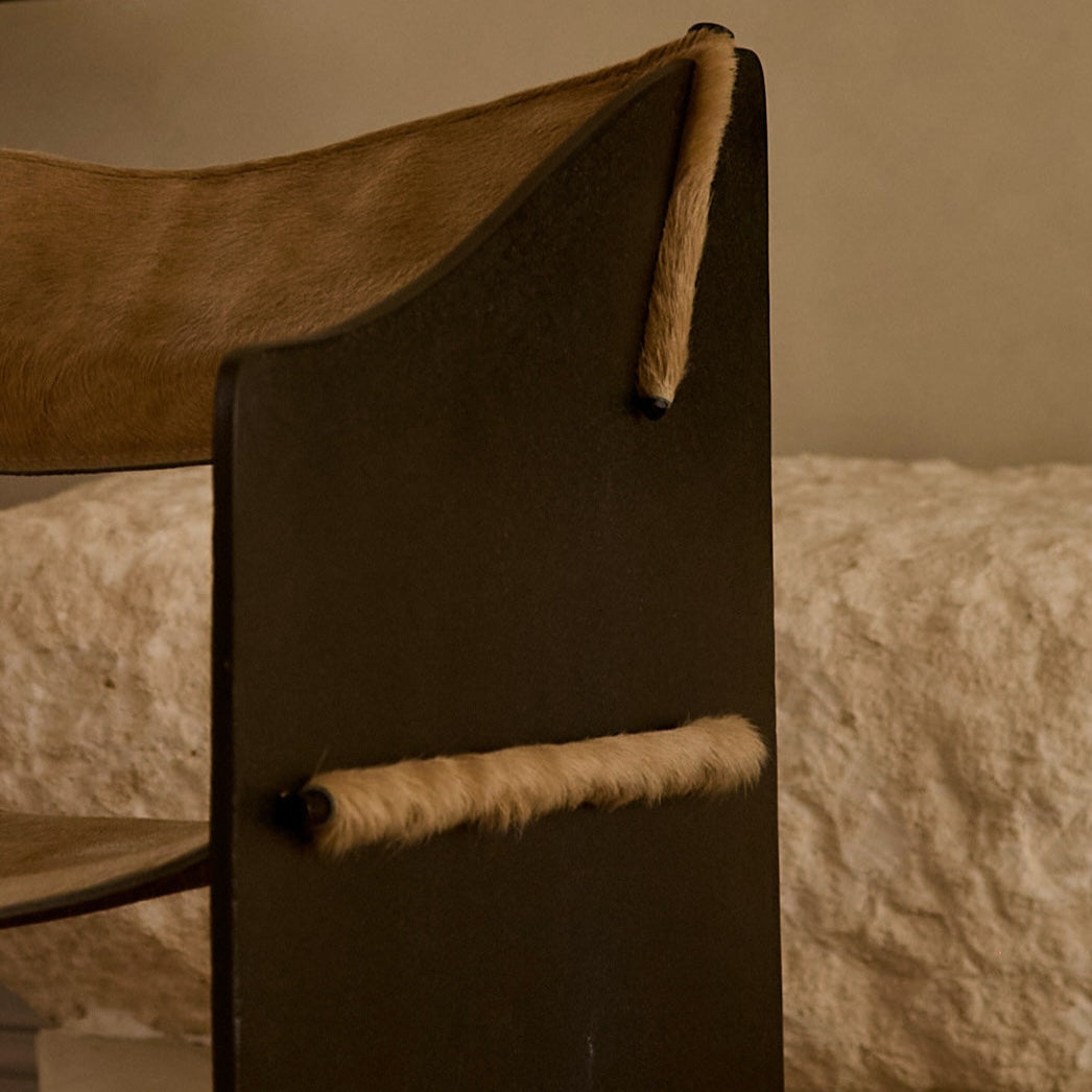 Ingresso Accent Chair - Modern Aluminum Frame with Italian Flair