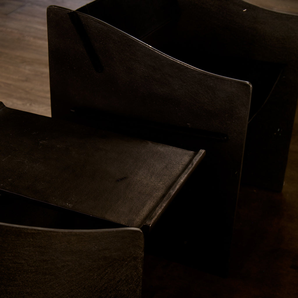 Ingresso Accent Chair - Modern Aluminum Frame with Italian Flair