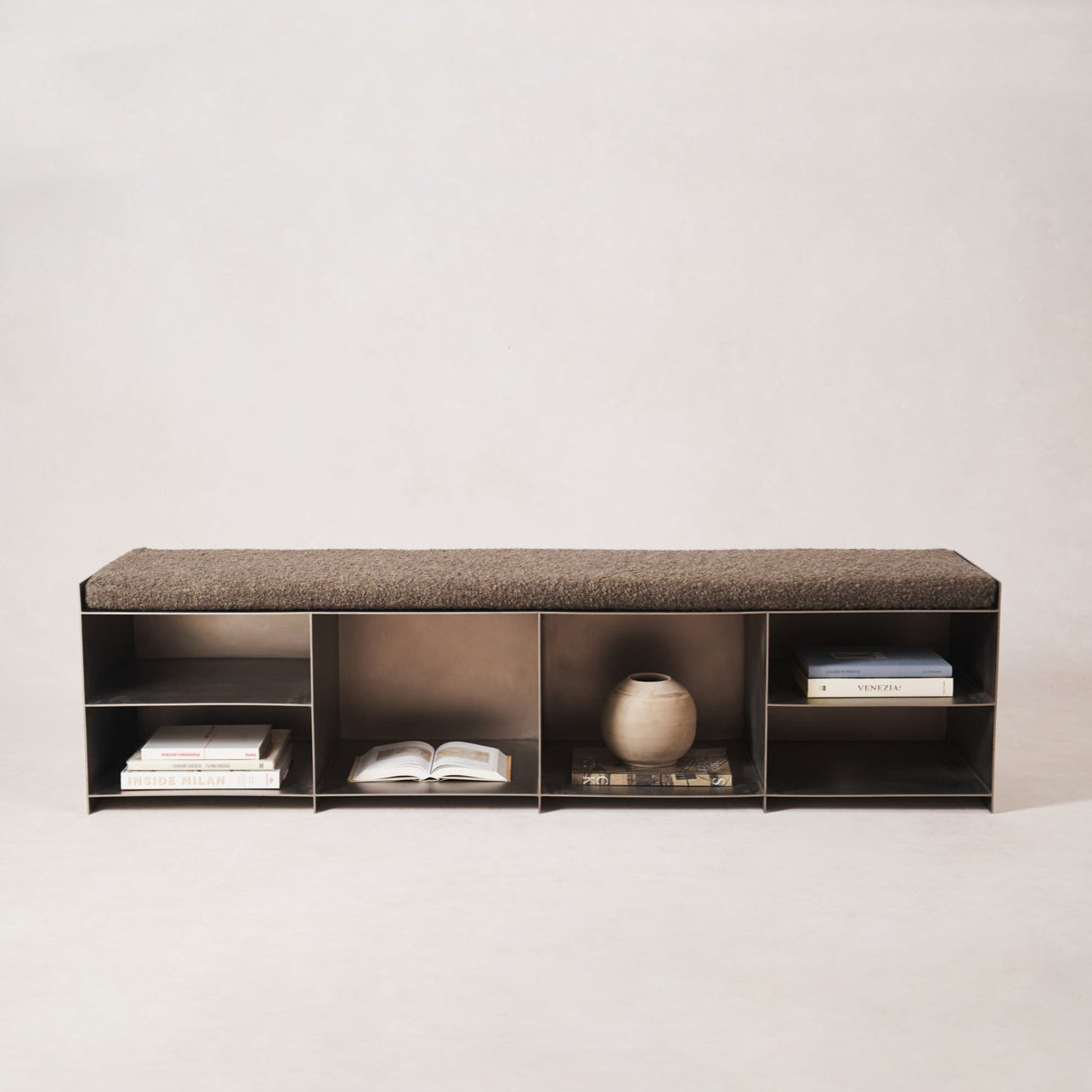Modern Milan Media Console with Versatile Storage Options