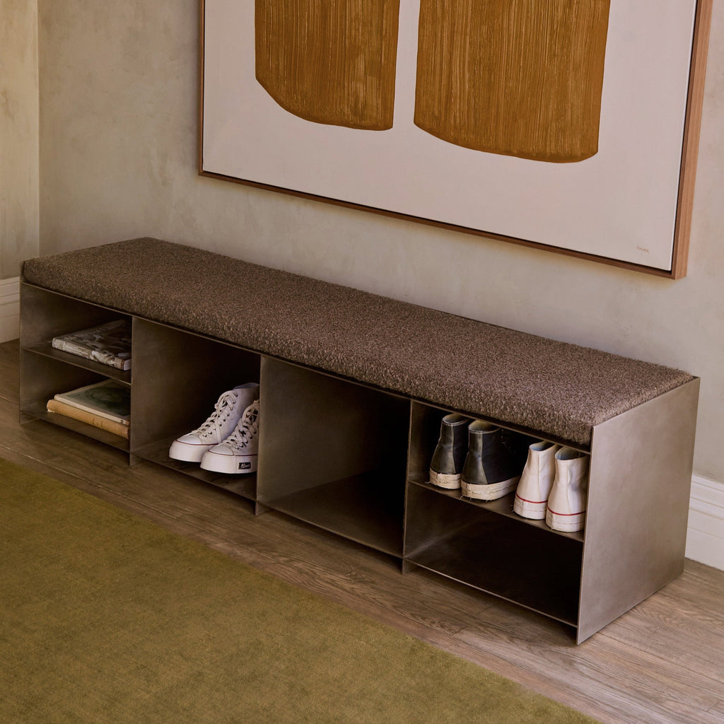Modern Milan Media Console with Versatile Storage Options