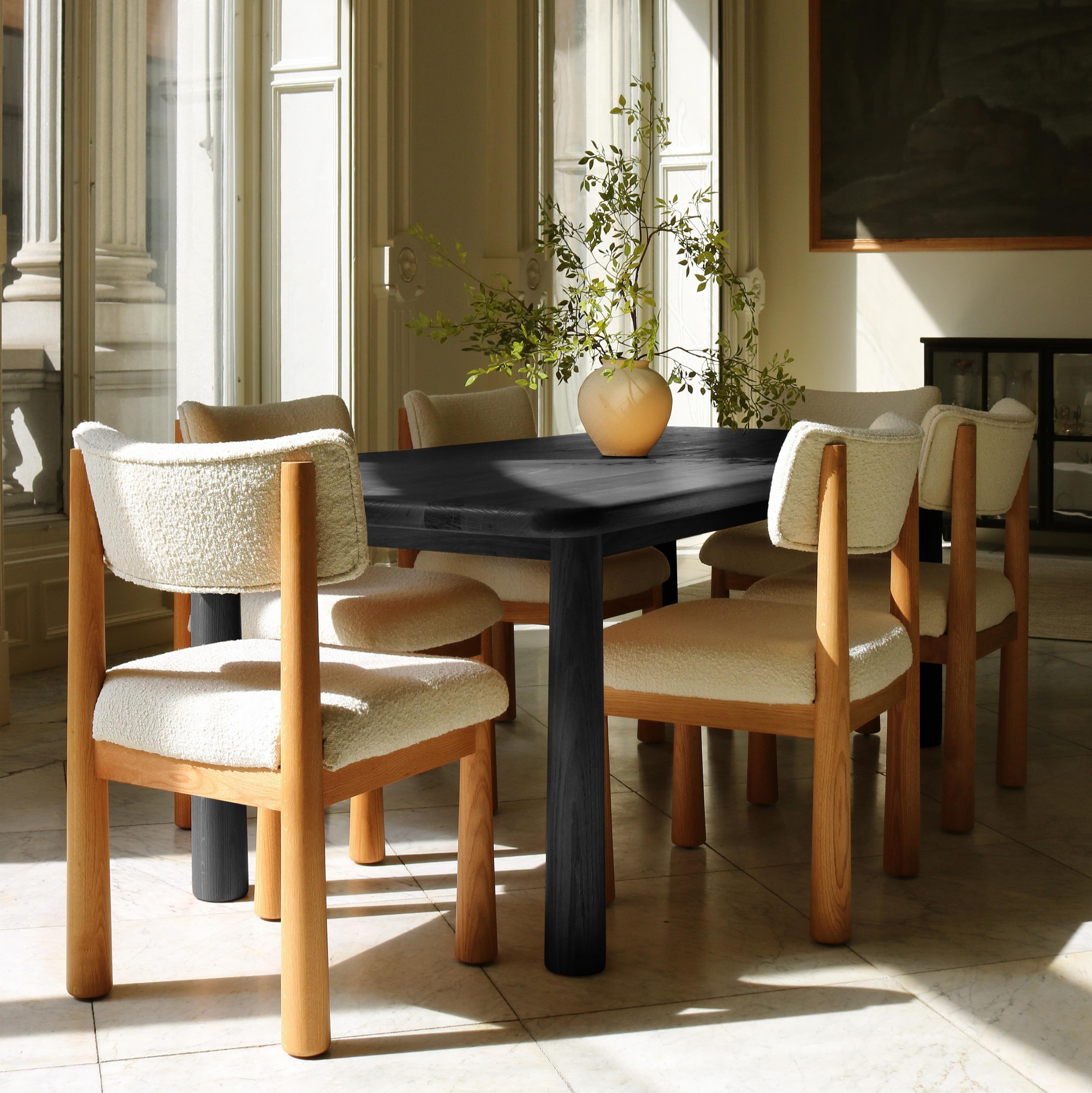 Topa Topa Rectangular Dining Table - Black - 90"