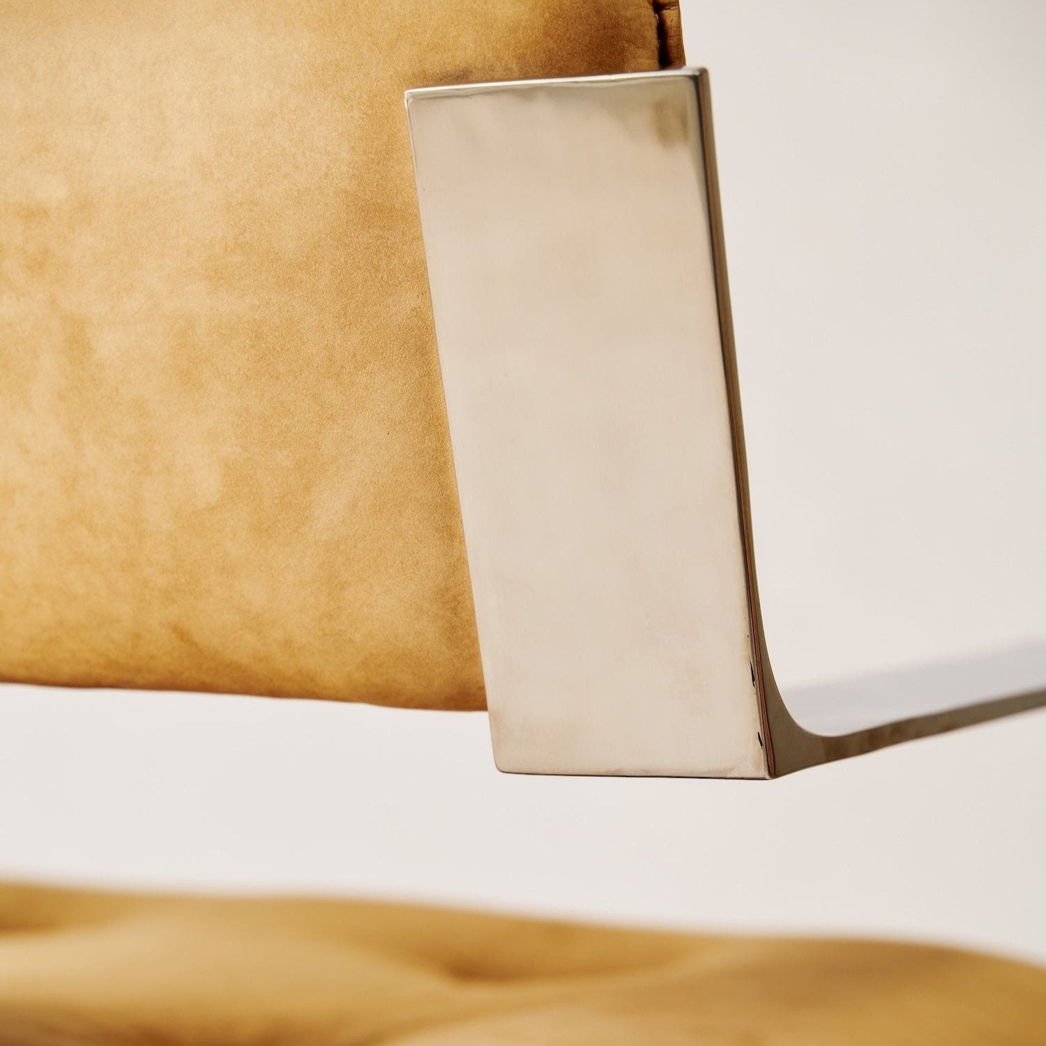 Limited Edition Camel Nubuck Accent Chair by Gordon von Steiner