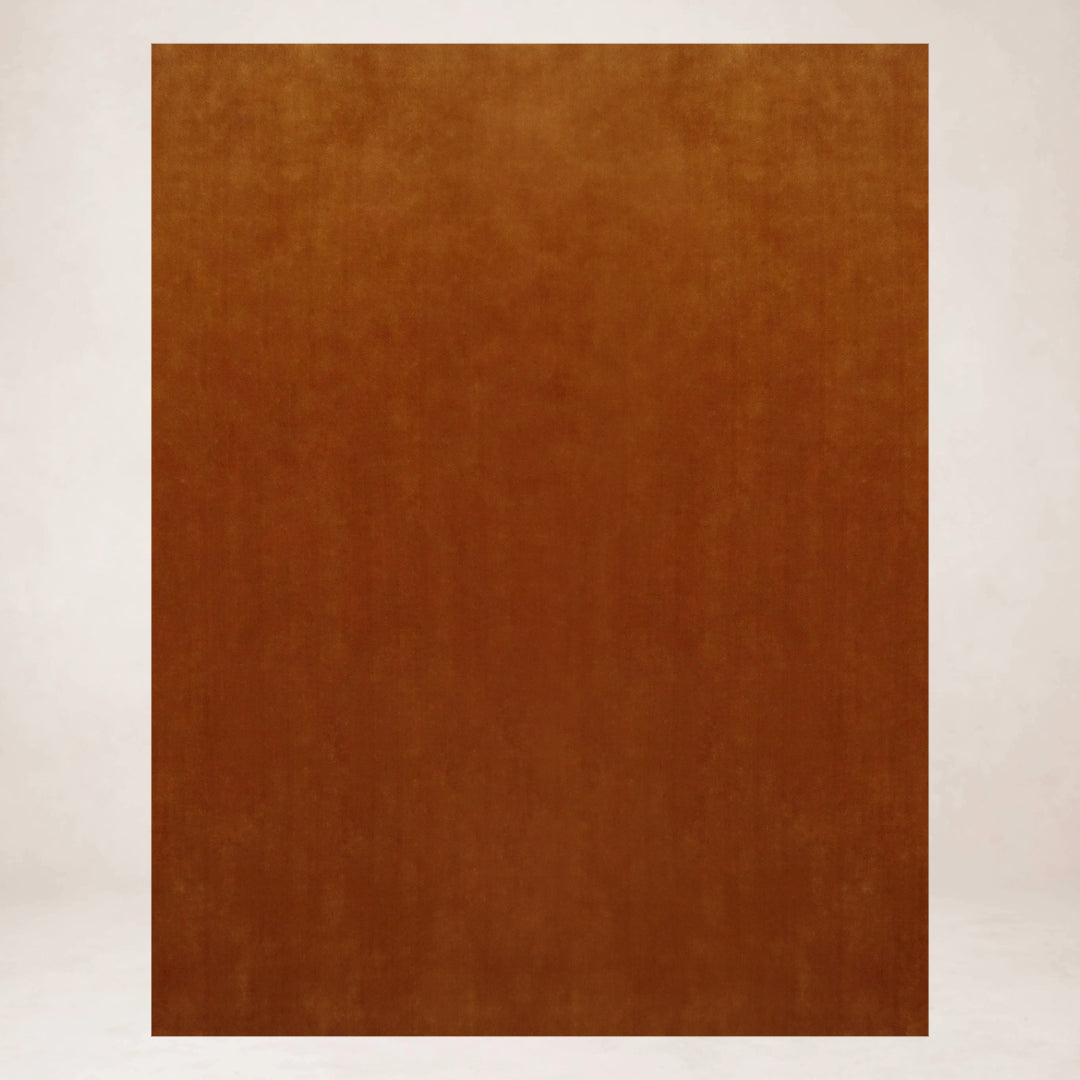 Luxury Handwoven Copper Rug - 100% New Zealand Wool