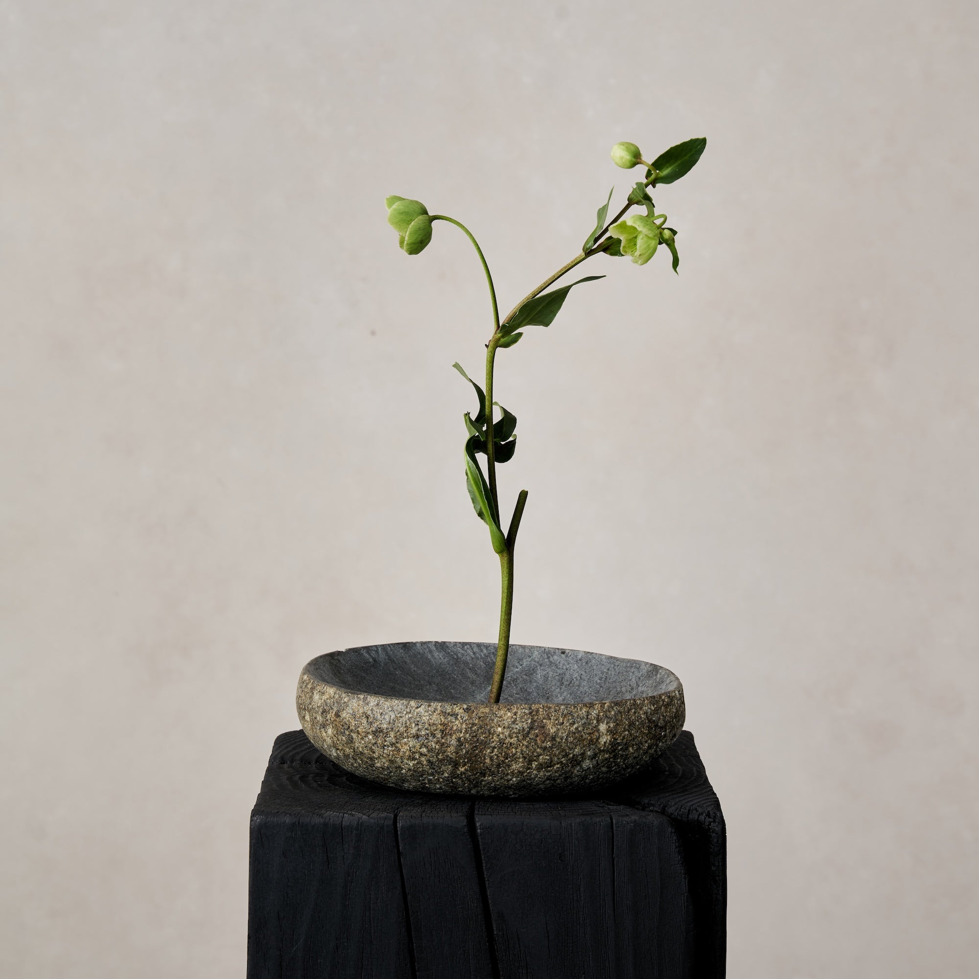Handcrafted Natural River Stone Serving Bowl - Unique Home Decor