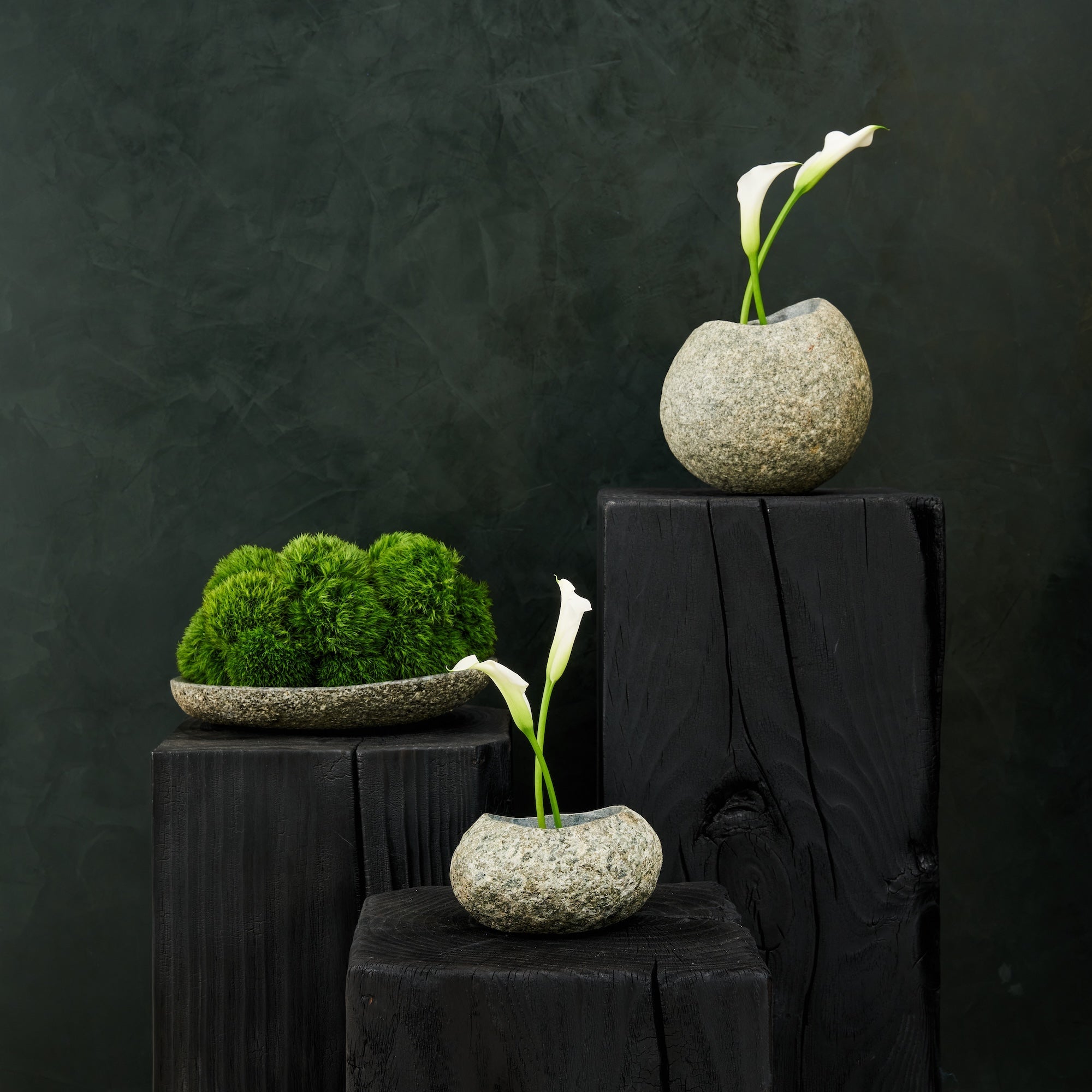 Handcrafted Natural River Stone Serving Bowl - Unique Home Decor