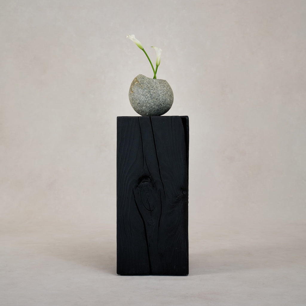 Handcrafted Natural River Stone Vase from Danao City