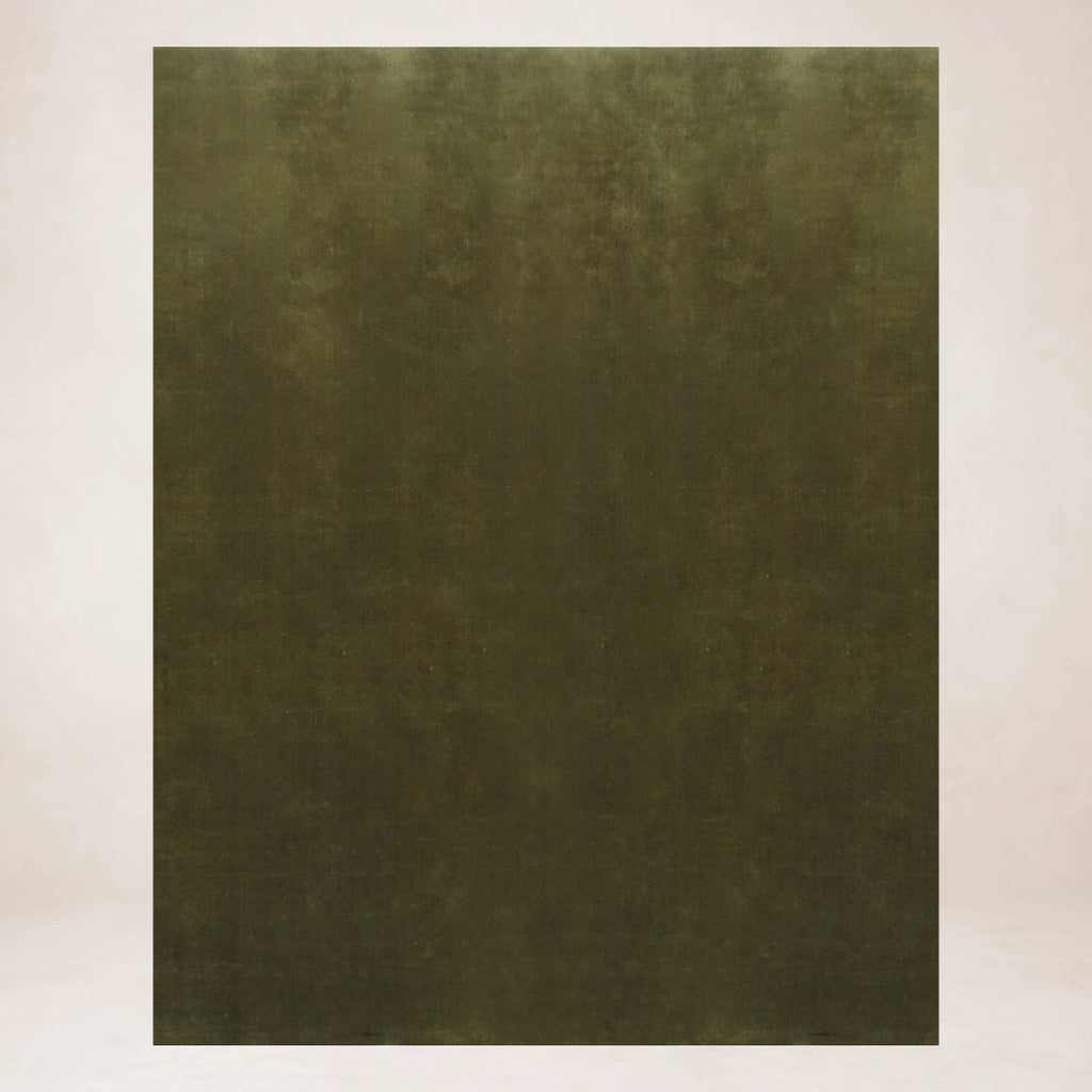 Handwoven Olive Rug - Premium New Zealand Wool Decor