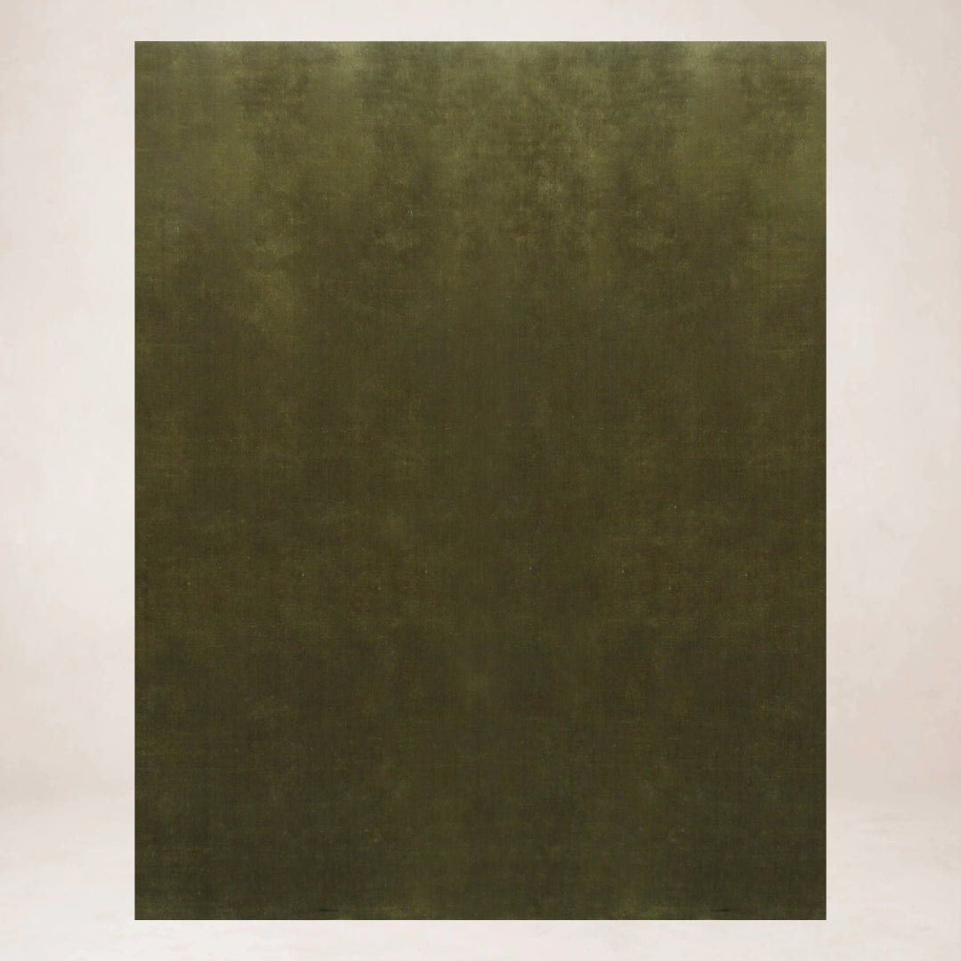 Handwoven Olive Rug - Premium New Zealand Wool Decor