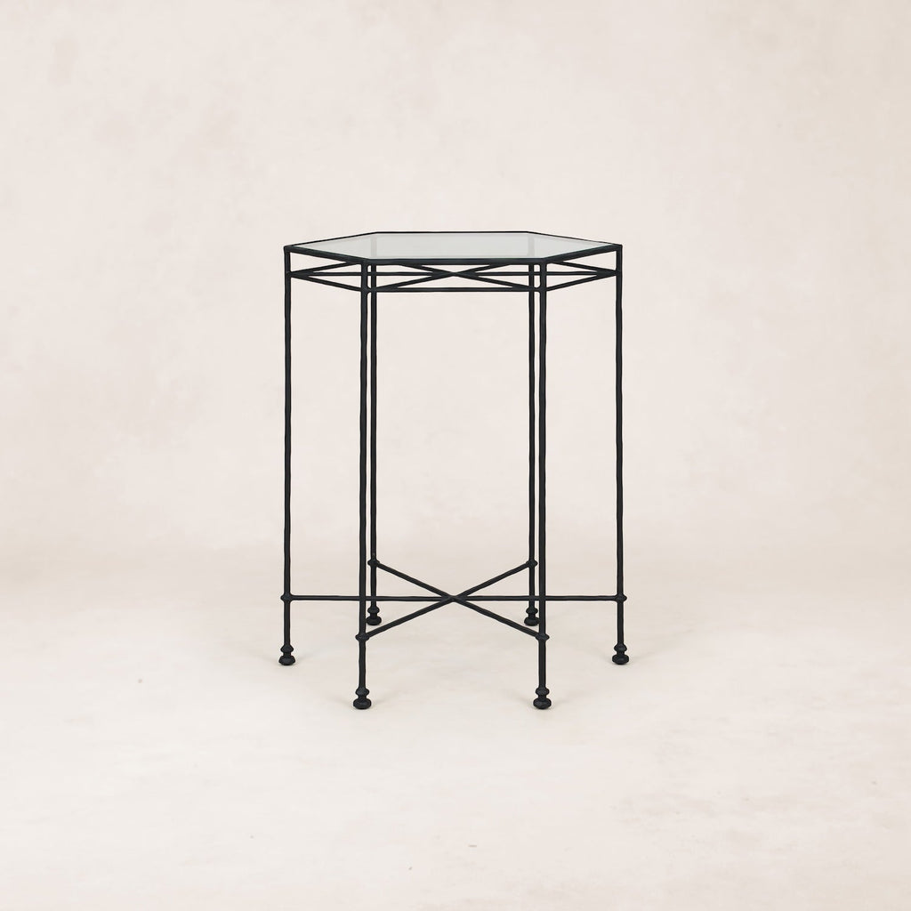 Provence Outdoor Glass Cocktail Table