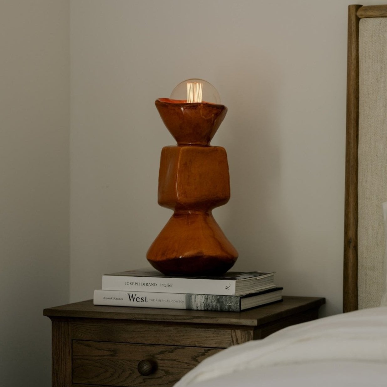 Handcrafted Ceramic Table Lamp - Artistic Design from Portugal