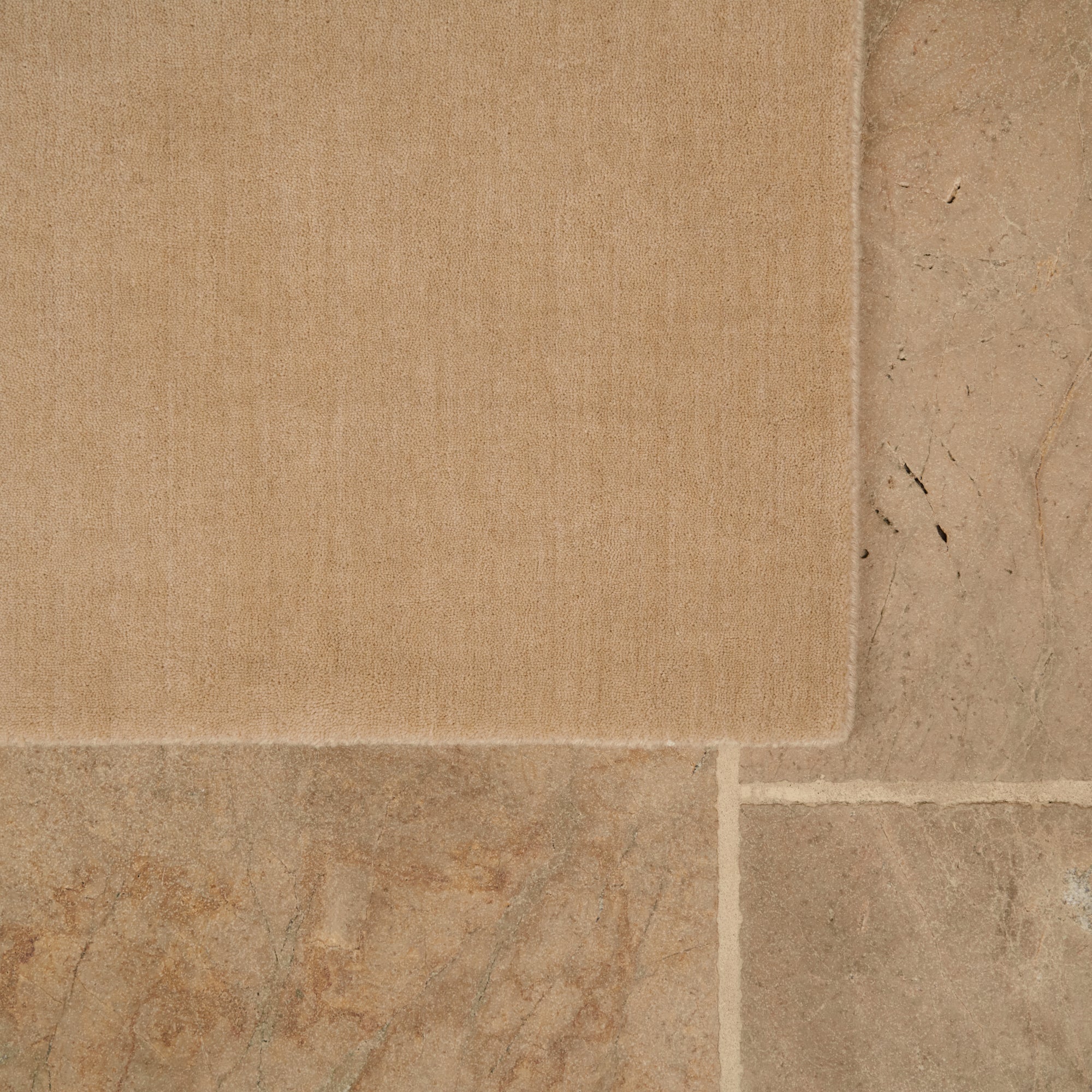 Handwoven New Zealand Wool Linen Rug - Durable & Elegant